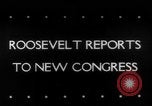 Standbild Franklin D Roosevelt Washington DC USA, 1943, aus Sekunde 1 historischem Filmmaterial Videoclip 65675069153