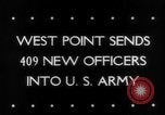 Standbild Kadetten West Point New York USA, 1942, aus Sekunde 32 historischem Filmmaterial Videoclip 65675069154