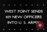 Standbild Kadetten West Point New York USA, 1942, aus Sekunde 34 historischem Filmmaterial Videoclip 65675069154