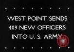 Standbild Kadetten West Point New York USA, 1942, aus Sekunde 36 historischem Filmmaterial Videoclip 65675069154