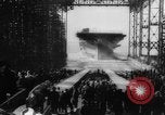 Image of Launch of the US Aircraft Carrier USS Yorktown (CV-10) Virginia USA, 1943, second 51 stock footage video 65675069155