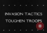 Image of invasion tactics United States USA, 1942, second 6 stock footage video 65675069156