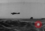 Image of Italian fliers land their bomber at an Allied Airfield in Italy Italy, 1943, second 13 stock footage video 65675069161