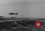 Image of Italian fliers land their bomber at an Allied Airfield in Italy Italy, 1943, second 14 stock footage video 65675069161