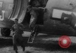 Image of Italian fliers land their bomber at an Allied Airfield in Italy Italy, 1943, second 22 stock footage video 65675069161
