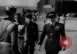 Image of Italian fliers land their bomber at an Allied Airfield in Italy Italy, 1943, second 43 stock footage video 65675069161