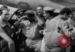 Image of Italian fliers land their bomber at an Allied Airfield in Italy Italy, 1943, second 53 stock footage video 65675069161