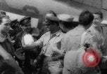 Image of Italian fliers land their bomber at an Allied Airfield in Italy Italy, 1943, second 54 stock footage video 65675069161