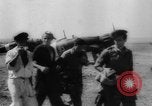 Image of Italian fliers land their bomber at an Allied Airfield in Italy Italy, 1943, second 59 stock footage video 65675069161
