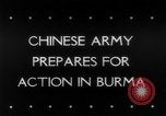Image of Chinese troops Burma, 1943, second 1 stock footage video 65675069162