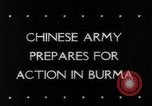 Image of Chinese troops Burma, 1943, second 3 stock footage video 65675069162