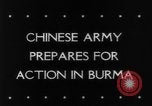 Image of Chinese troops Burma, 1943, second 6 stock footage video 65675069162