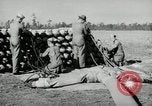 Standbild barrage Balloons North Carolina United States USA, 1941, aus Sekunde 33 historischem Filmmaterial Videoclip 65675069169
