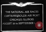 Standbild National Air Races Chicago Illinois USA, 1930, aus Sekunde 6 historischem Filmmaterial Videoclip 65675069170