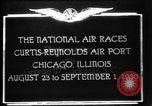 Standbild National Air Races Chicago Illinois USA, 1930, aus Sekunde 15 historischem Filmmaterial Videoclip 65675069170