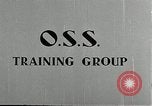 Image of OSS soldier agent recruitment and training United States USA, 1942, second 22 stock footage video 65675069183