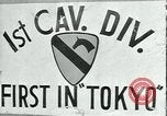 Standbild 1st Cavalry Division Tokio Japan, 1945, aus Sekunde 28 historischem Filmmaterial Videoclip 65675069200