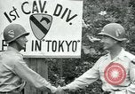 Standbild 1st Cavalry Division Tokio Japan, 1945, aus Sekunde 34 historischem Filmmaterial Videoclip 65675069200