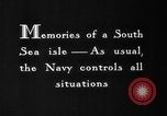 Image Navy Personnel Hawaii USA, 1932, de la seconde 3 séquences d'archives historiques vidéo 65675069203