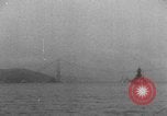 Image US Navy Bataille flotte au Golden Gate Bridge San Francisco California USA, 1935, de la seconde 21 séquences d'archives historiques vidéo 65675069207