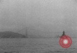 Image US Navy Bataille flotte au Golden Gate Bridge San Francisco California USA, 1935, de la seconde 22 séquences d'archives historiques vidéo 65675069207
