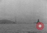 Image US Navy Bataille flotte au Golden Gate Bridge San Francisco California USA, 1935, de la seconde 23 séquences d'archives historiques vidéo 65675069207