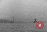 Image US Navy Bataille flotte au Golden Gate Bridge San Francisco California USA, 1935, de la seconde 25 séquences d'archives historiques vidéo 65675069207