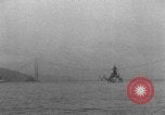 Image US Navy Bataille flotte au Golden Gate Bridge San Francisco California USA, 1935, de la seconde 27 séquences d'archives historiques vidéo 65675069207