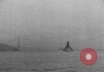 Image US Navy Bataille flotte au Golden Gate Bridge San Francisco California USA, 1935, de la seconde 28 séquences d'archives historiques vidéo 65675069207