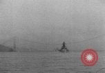 Image US Navy Bataille flotte au Golden Gate Bridge San Francisco California USA, 1935, de la seconde 29 séquences d'archives historiques vidéo 65675069207