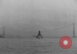 Image US Navy Bataille flotte au Golden Gate Bridge San Francisco California USA, 1935, de la seconde 32 séquences d'archives historiques vidéo 65675069207