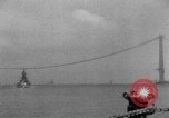 Image US Navy Bataille flotte au Golden Gate Bridge San Francisco California USA, 1935, de la seconde 38 séquences d'archives historiques vidéo 65675069207