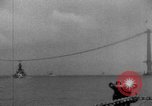 Image US Navy Bataille flotte au Golden Gate Bridge San Francisco California USA, 1935, de la seconde 43 séquences d'archives historiques vidéo 65675069207
