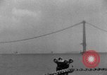 Image US Navy Bataille flotte au Golden Gate Bridge San Francisco California USA, 1935, de la seconde 49 séquences d'archives historiques vidéo 65675069207
