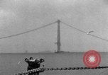Image US Navy Bataille flotte au Golden Gate Bridge San Francisco California USA, 1935, de la seconde 56 séquences d'archives historiques vidéo 65675069207
