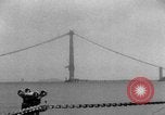 Image US Navy Bataille flotte au Golden Gate Bridge San Francisco California USA, 1935, de la seconde 59 séquences d'archives historiques vidéo 65675069207