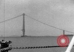 Image US Navy Bataille flotte au Golden Gate Bridge San Francisco California USA, 1935, de la seconde 62 séquences d'archives historiques vidéo 65675069207