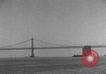 Immagine di Golden Gate Bridge San Francisco California USA, 1939, secondo 7 filmato di repertorio 65675069210