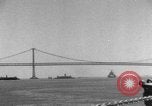 Immagine di Golden Gate Bridge San Francisco California USA, 1939, secondo 27 filmato di repertorio 65675069210