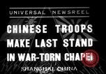 Immagine di Le truppe cinesi a Shanghai nella Seconda Guerra Sino-Japanese Shanghai in Cina, 1937, secondo 1 filmato di repertorio 65675069213