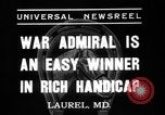 Standbild Krieg Admiral Laurel Maryland USA, 1937, aus Sekunde 4 historischem Filmmaterial Videoclip 65675069219