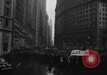 Image of demonstrators seek unemployment relief New York City USA, 1938, second 9 stock footage video 65675069225