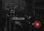 Image of demonstrators seek unemployment relief New York City USA, 1938, second 23 stock footage video 65675069225