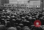 Image of demonstrators seek unemployment relief New York City USA, 1938, second 36 stock footage video 65675069225