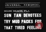 Image of Models and their mud packs Miami Beach Florida USA, 1938, second 5 stock footage video 65675069227
