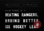 Image of National Ice Hockey League New York United States USA, 1938, second 1 stock footage video 65675069228