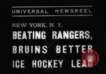 Image of National Ice Hockey League New York United States USA, 1938, second 8 stock footage video 65675069228