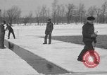 Image of ice harvest Montreal Quebec Canada, 1938, second 19 stock footage video 65675069229