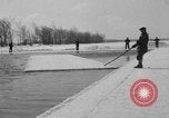 Image of ice harvest Montreal Quebec Canada, 1938, second 29 stock footage video 65675069229