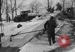 Image of ice harvest Montreal Quebec Canada, 1938, second 37 stock footage video 65675069229